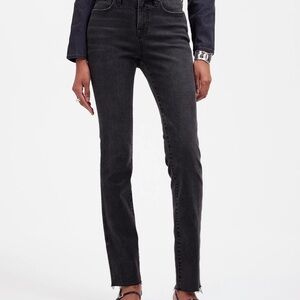 Madewell Women's Black Stovepipe Denim Jeans